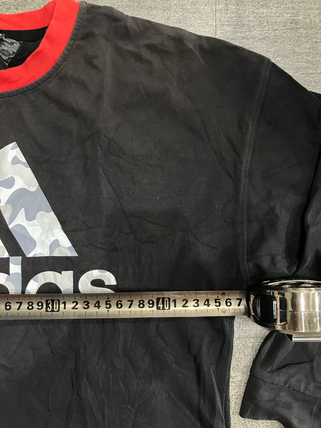 Adidas 아디다스 핀터깔y2k 카모 링거티셔츠 상품이미지2