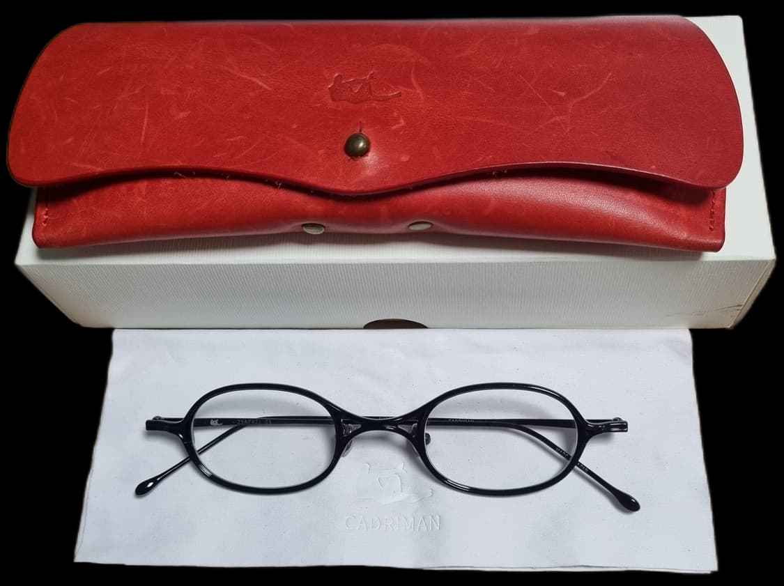CADRIMAN [캐드리맨] 25APR21 블랙 티타늄 안경 상품이미지3