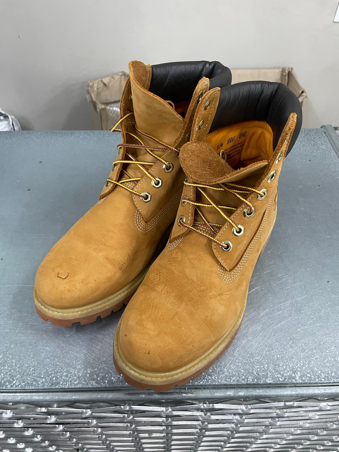 팀버랜드 6인치 워터프루프 부츠 8.5W 상품이미지2