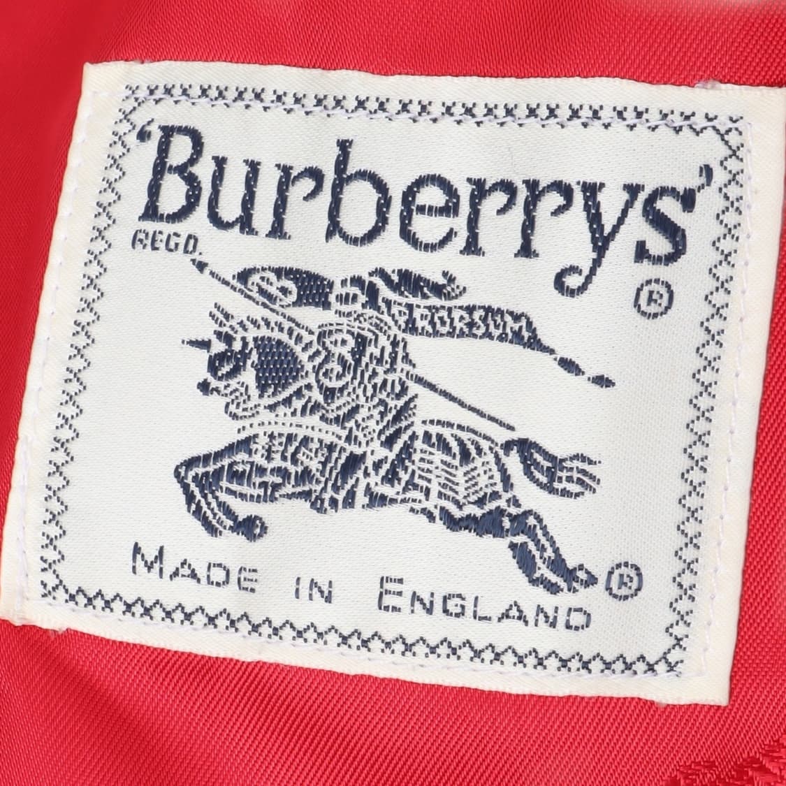 버버리 레드 캐시미어 울 금장 3B 블레이저 자켓 상품이미지8