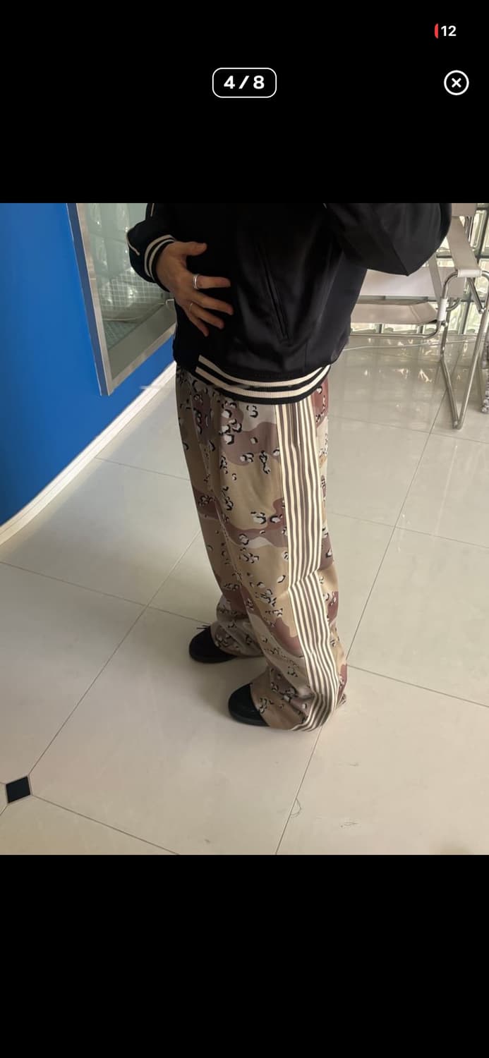 last/KAPITAL CHOCO CHIP BAGGYTRACK PANTS 상품이미지4