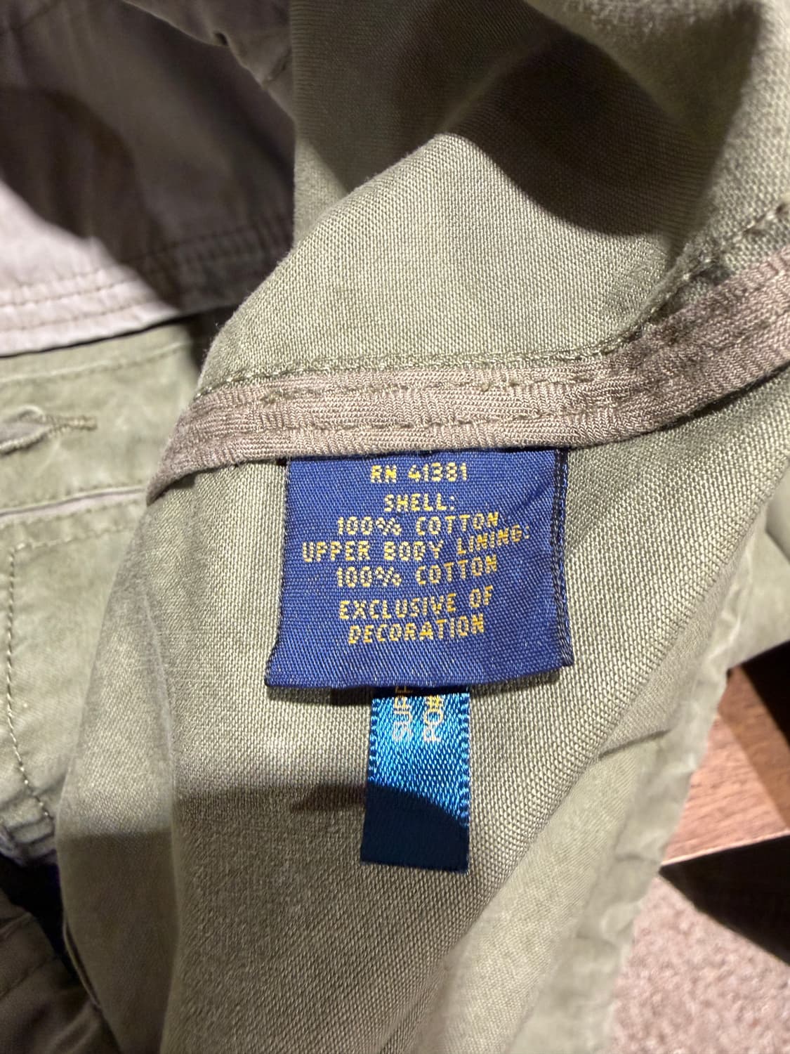 폴로 랄프로렌 M65 밀리터리 필드 자켓 상품이미지6