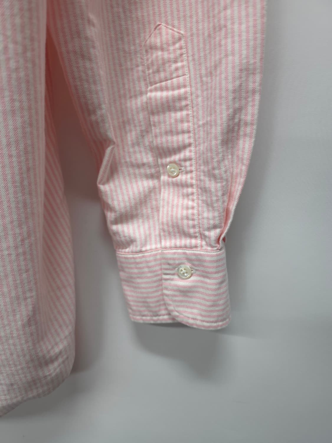 폴로 랄프로렌 00's 남성 핑크 스트라이프 옥스퍼드 셔츠(105) 상품이미지9