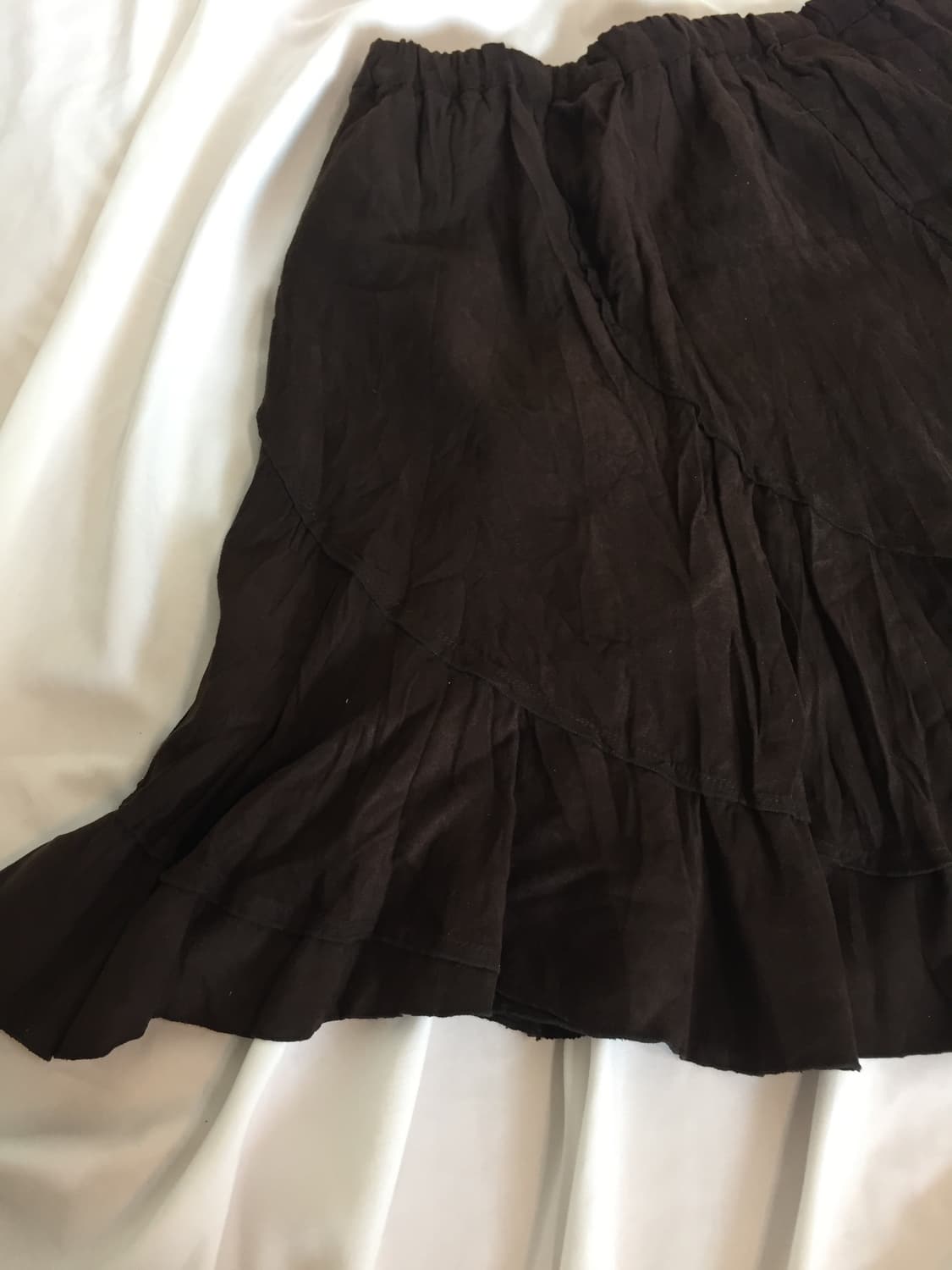 브라운 스커트 상품이미지5