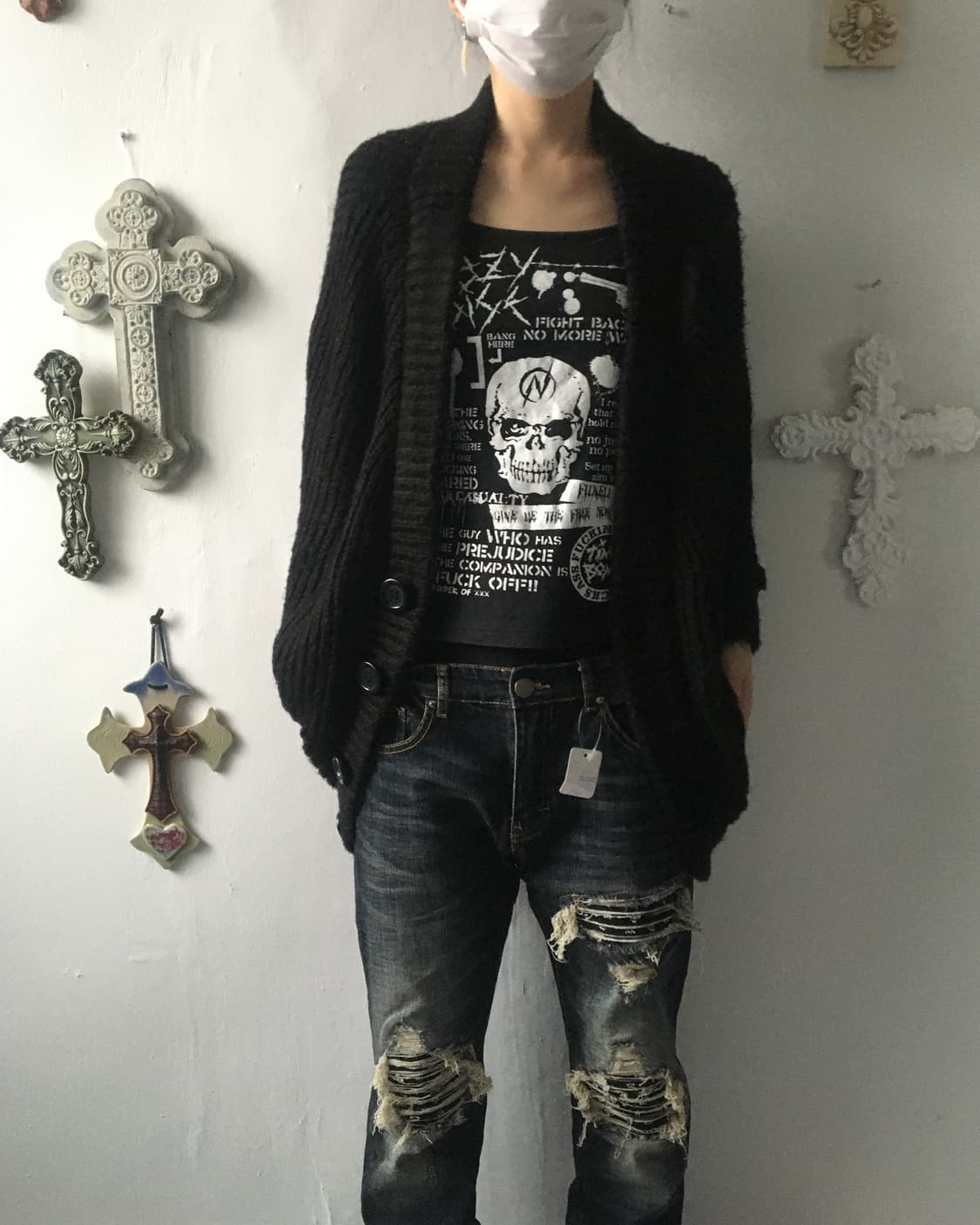 Loose fit knit cardigan 상품이미지6