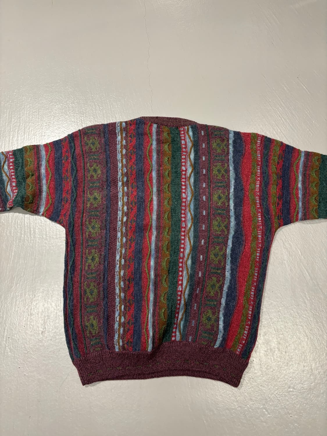 빈티지 울 케이블 니트 상품이미지5