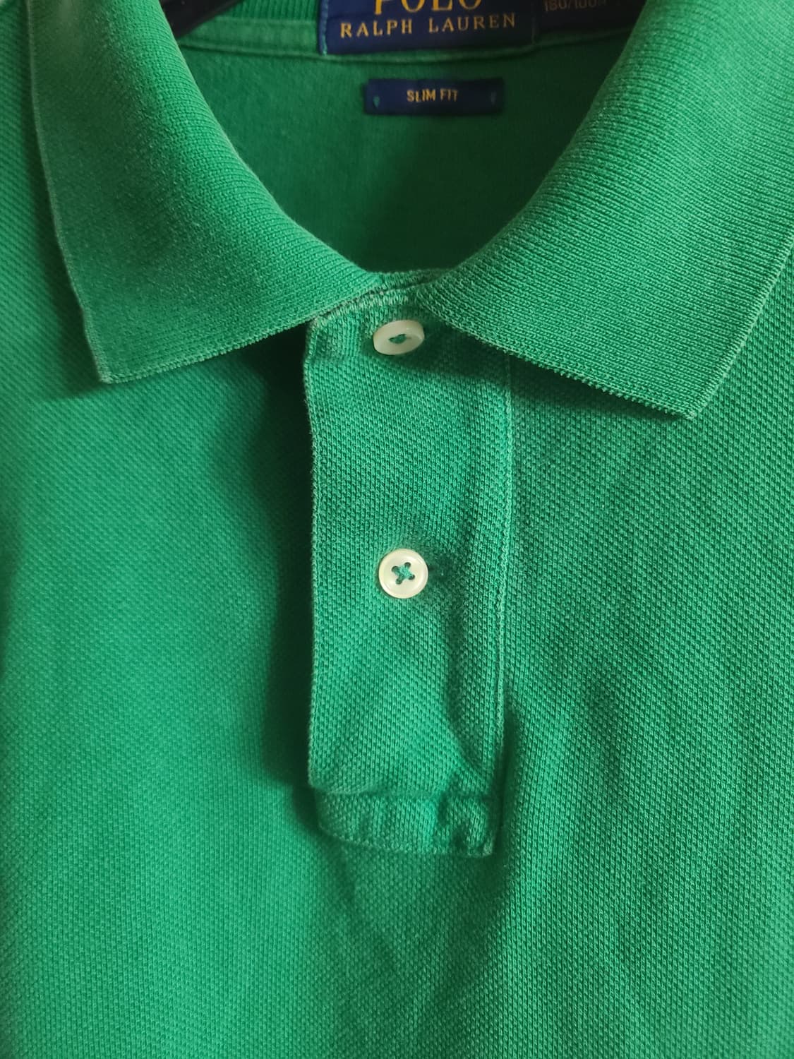 폴로 랄프로렌 그린 긴팔 폴로티 상품이미지4