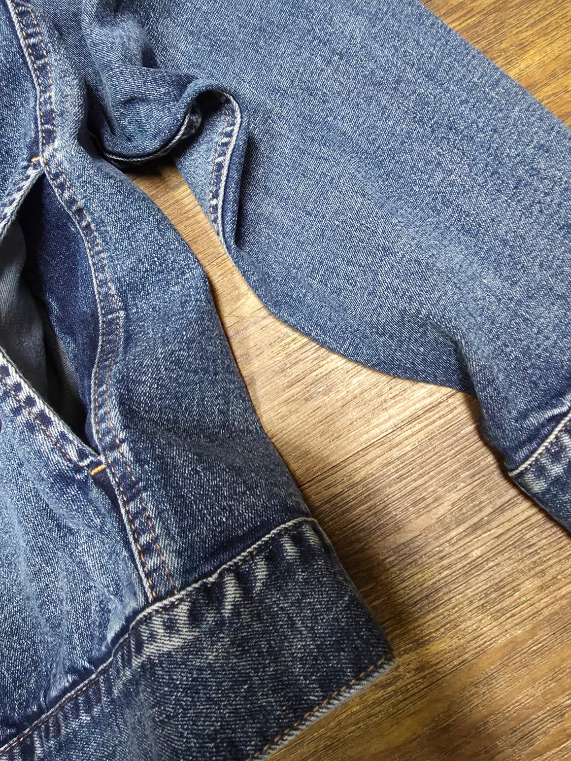 유니클로 데님 트러커자켓  상품이미지4