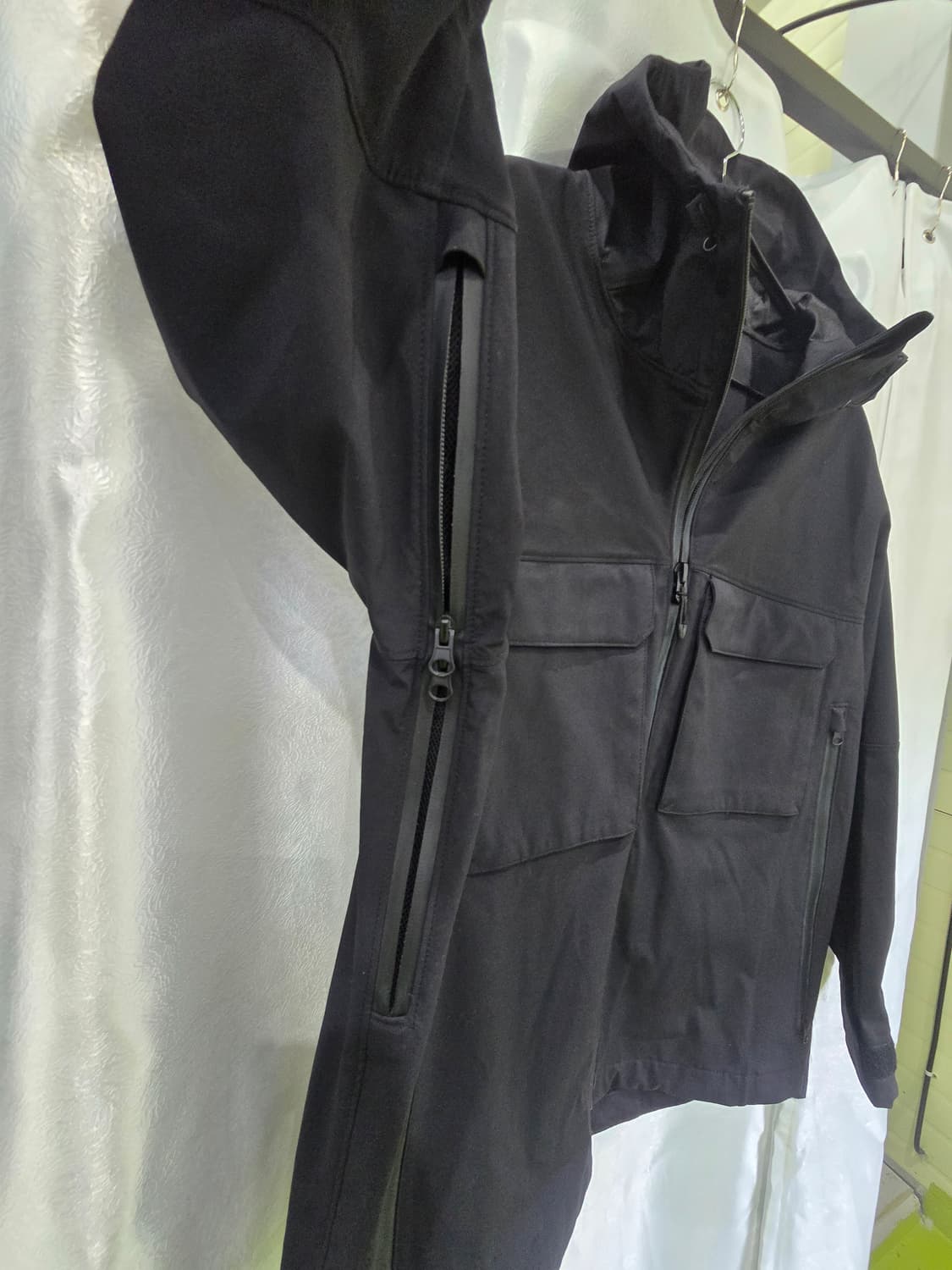 자라 블랙 택티컬 후드 자켓 XL 상품이미지5
