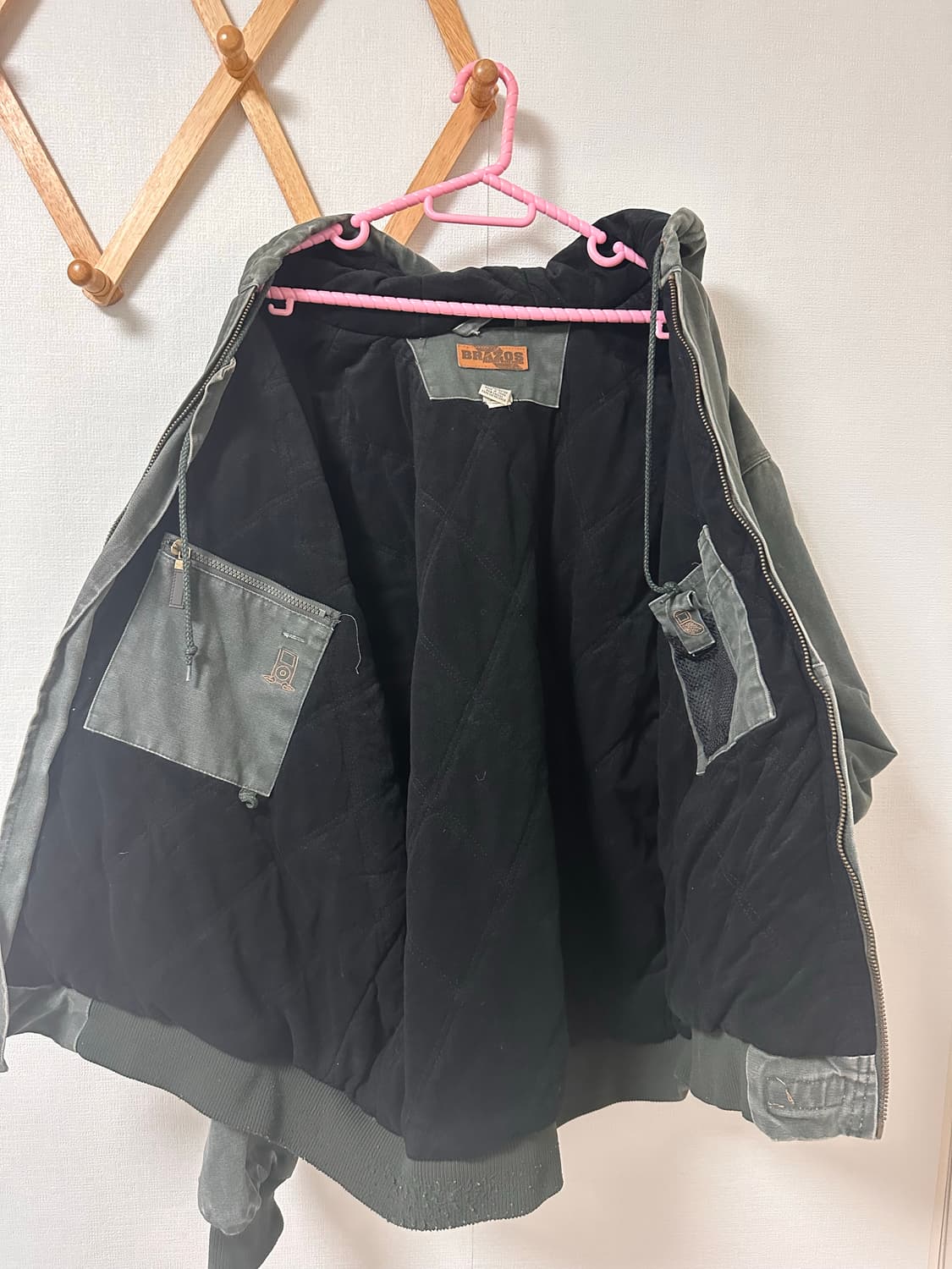 XL) BRAZOS USA 워크웨어 덕 캔버스 액티브 자켓 상품이미지3