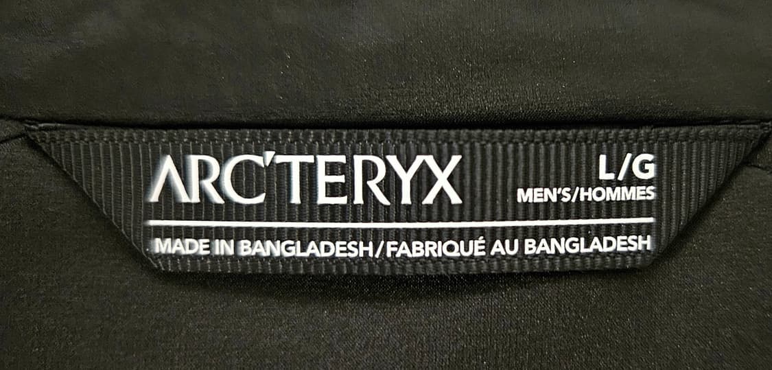 (넬슨스포츠 정품)아크테릭스 아톰 후디 자켓 블랙 M(105) 새제품급 상품이미지5