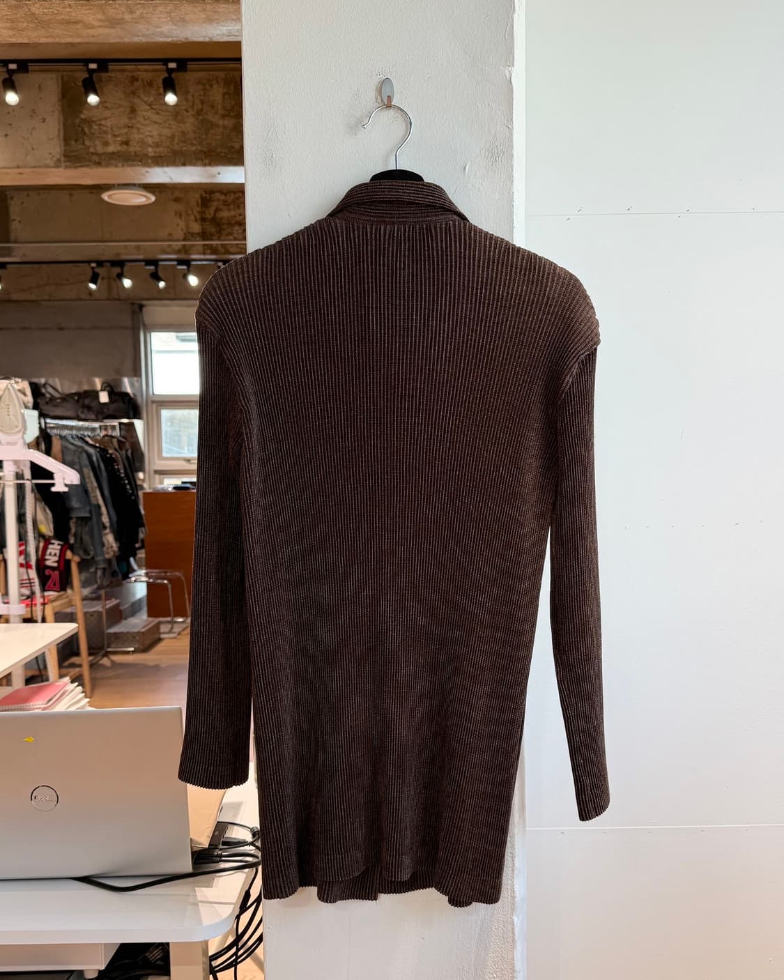 이세이미야케 브라운 링컬 셋업 상품이미지5