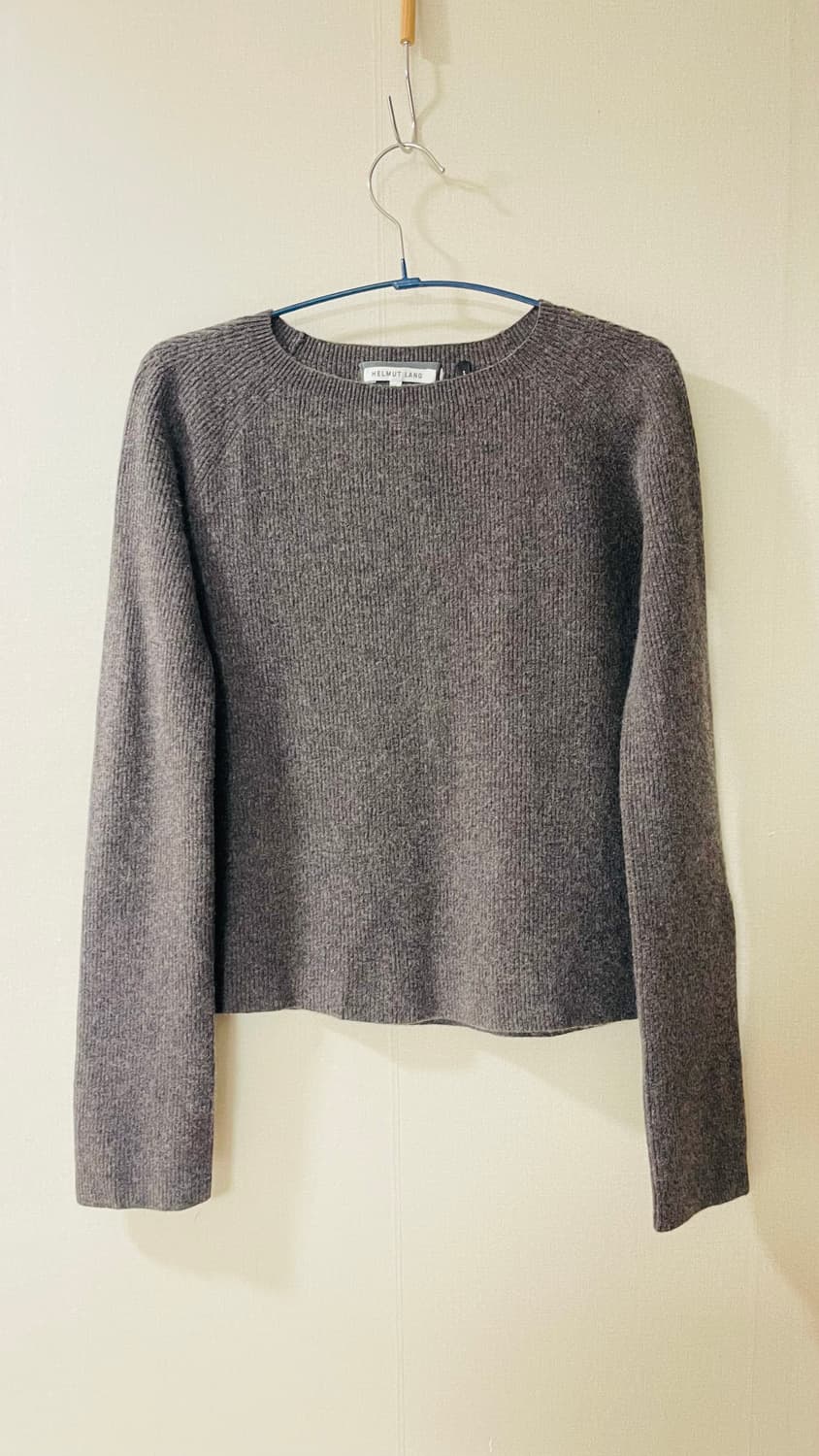 헬무트 랭 HELMUT LANG 캐시미어 니트 XS 가볍고 포근 따뜻해요 상품이미지7