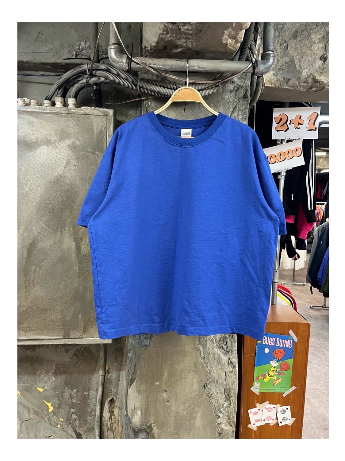 캠버 반팔티 마젠타블루 2XL #csz3790 상품이미지1