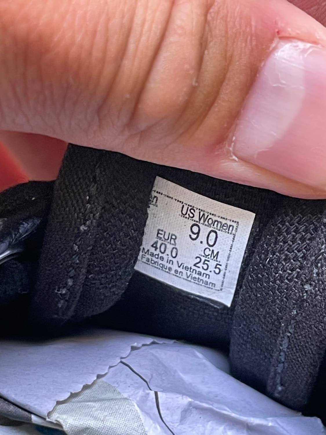 Vans 반스 어센틱 블랙 255 상품이미지9