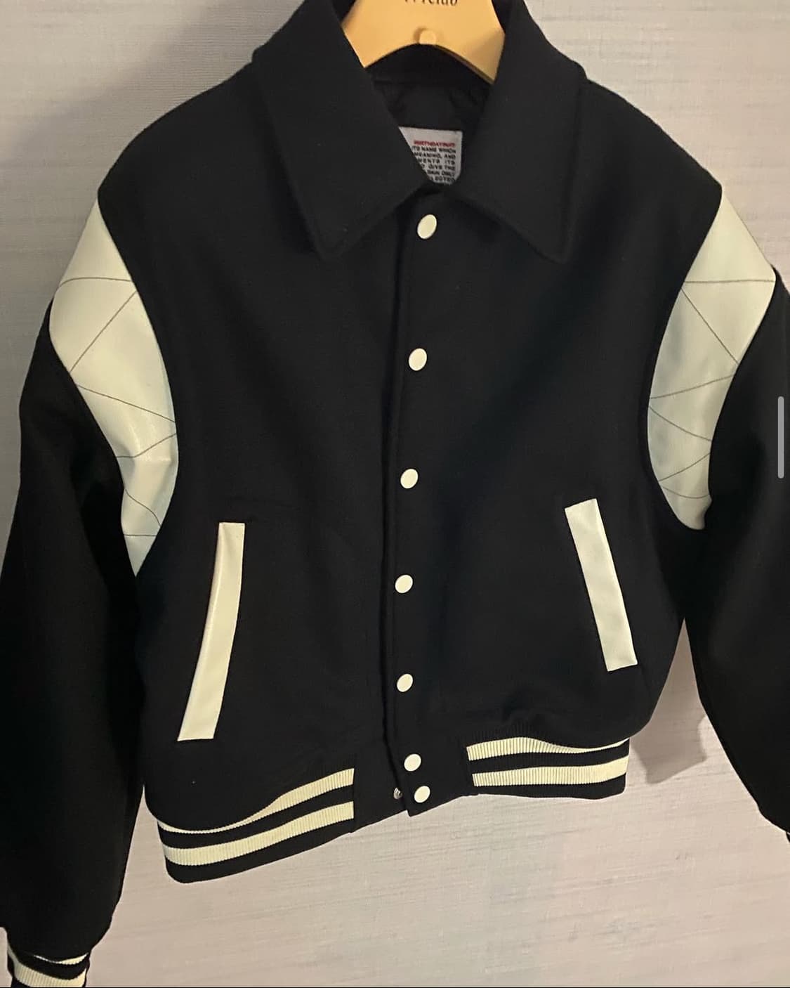 STADIUM JACKET (BLACK) 상품이미지1