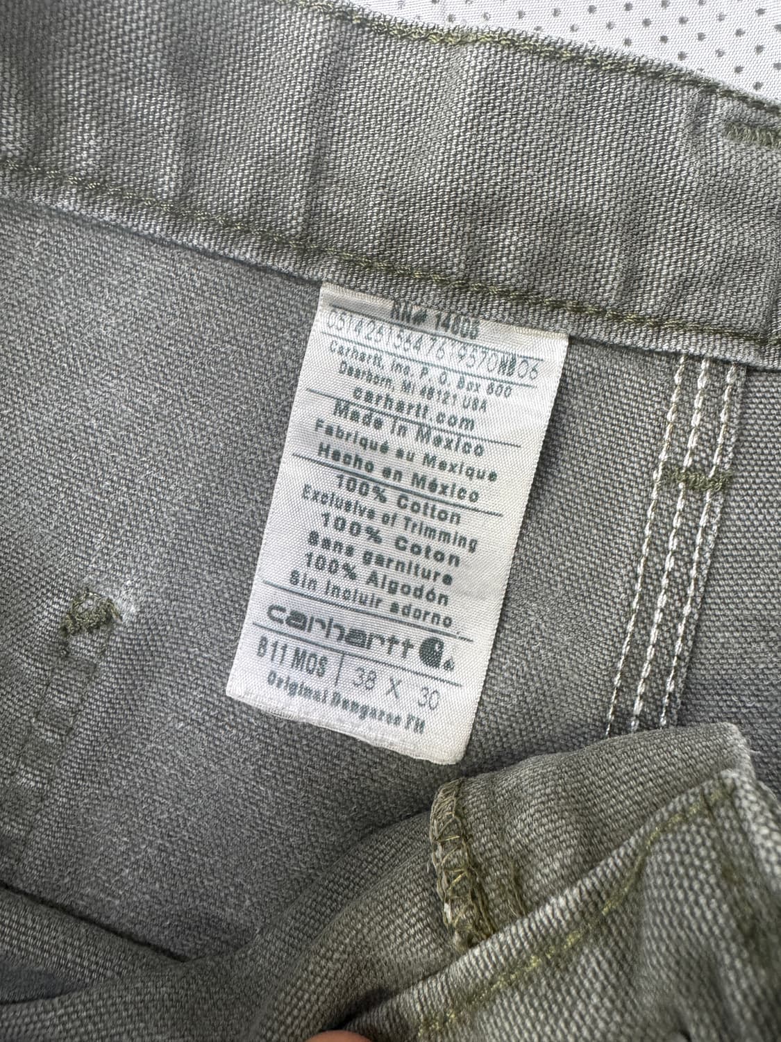 칼하트 싱글니 b11 mos 상품이미지8