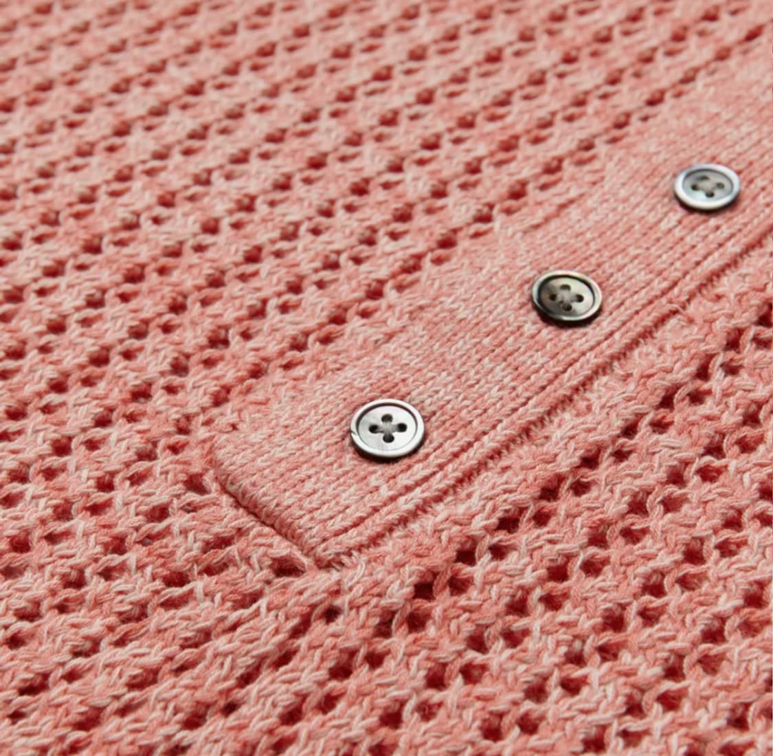 (새상품) 르마드 스카시 반오픈 카라 니트 피치 2사이즈 상품이미지7