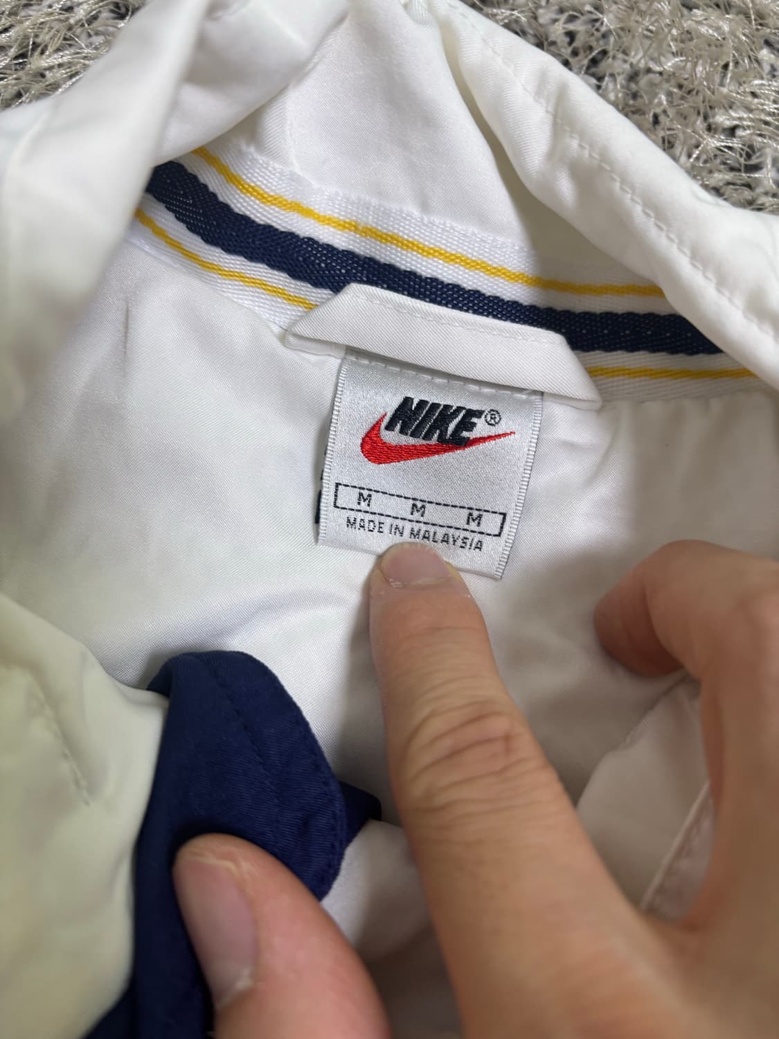 일본판 나이키 반집업 바람막이자켓 사이즈 105 상품이미지4