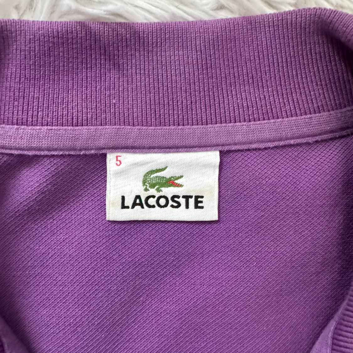 LACOSTE 일본빈티지 카라티 라코스테 빈티지카라티 라코스테반팔 상품이미지4