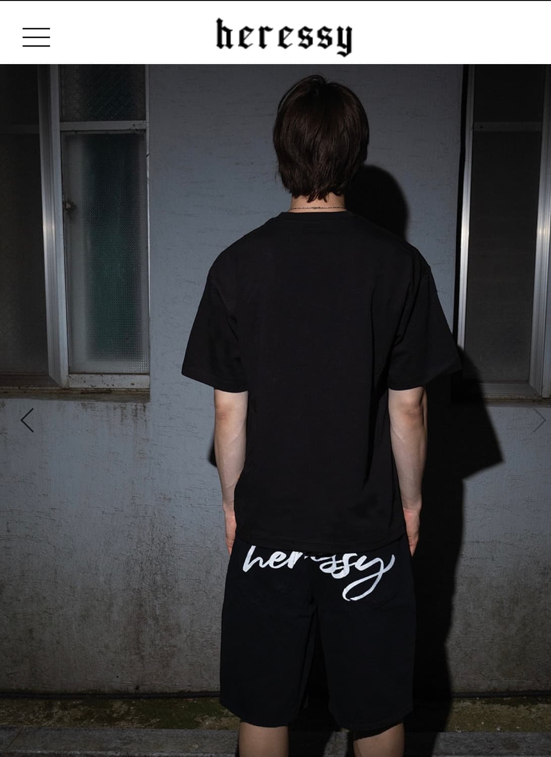 HERESSY DENIM PANTS BLACK 상품이미지5