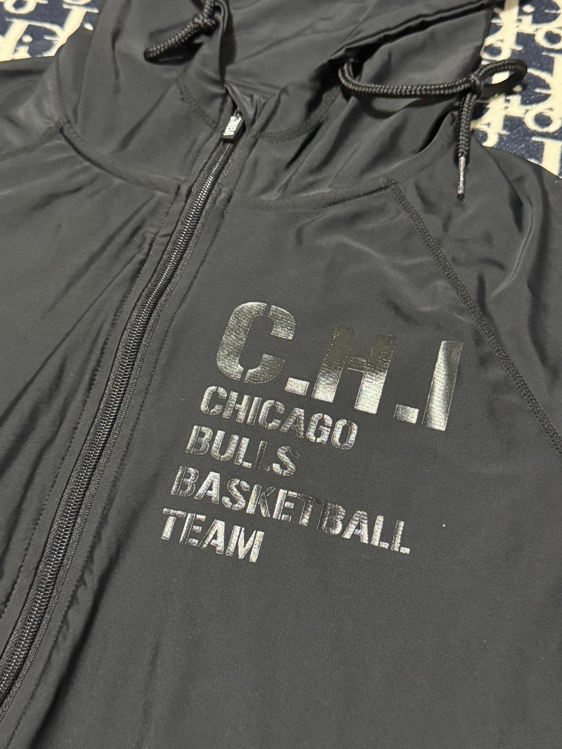 NBA 시카고 불스 후드 여름 집업 L 상품이미지2