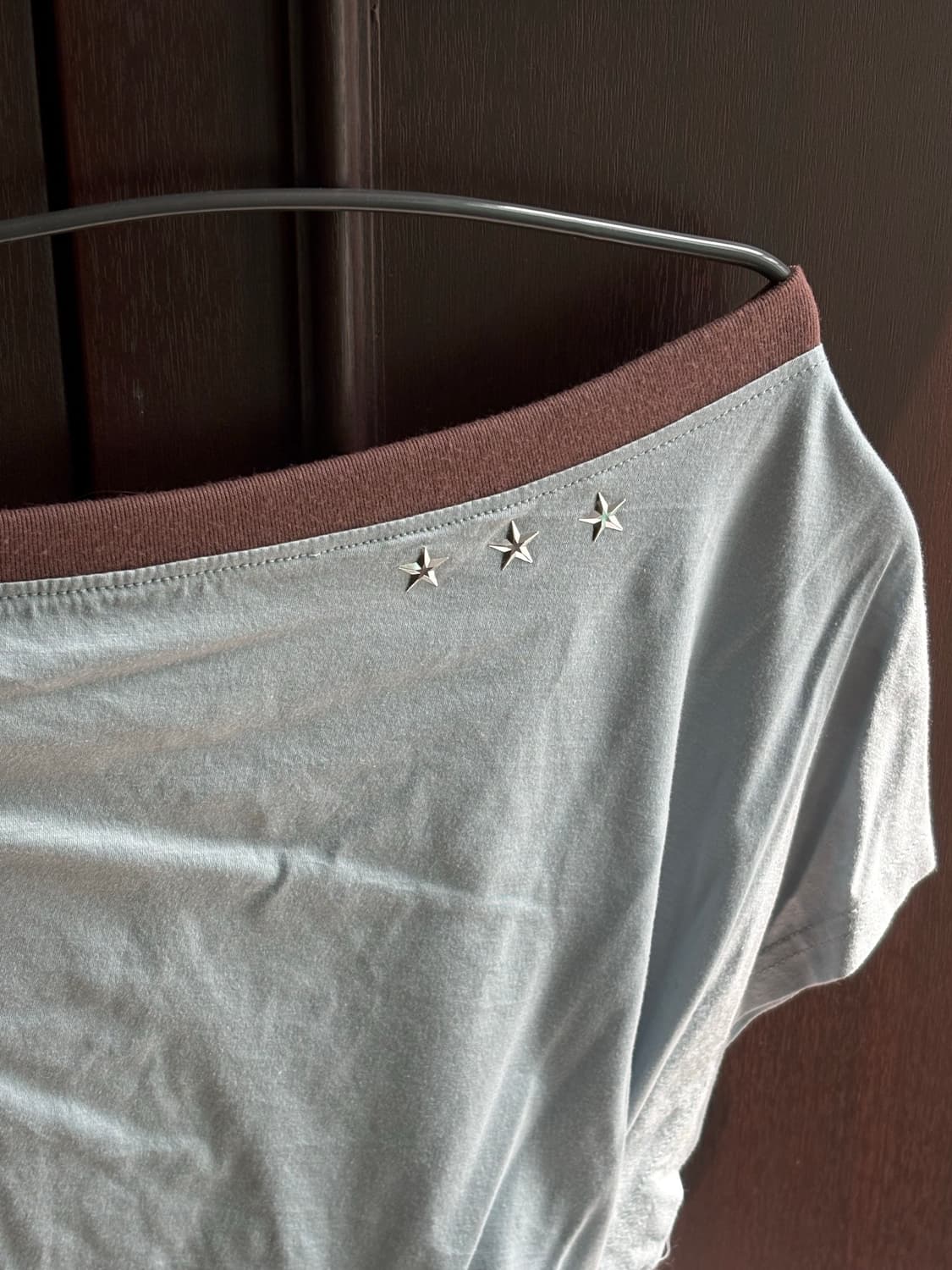 라티젠 원숄더 보트넥 BOATNECK TOP(SKY BLUE)  상품이미지1