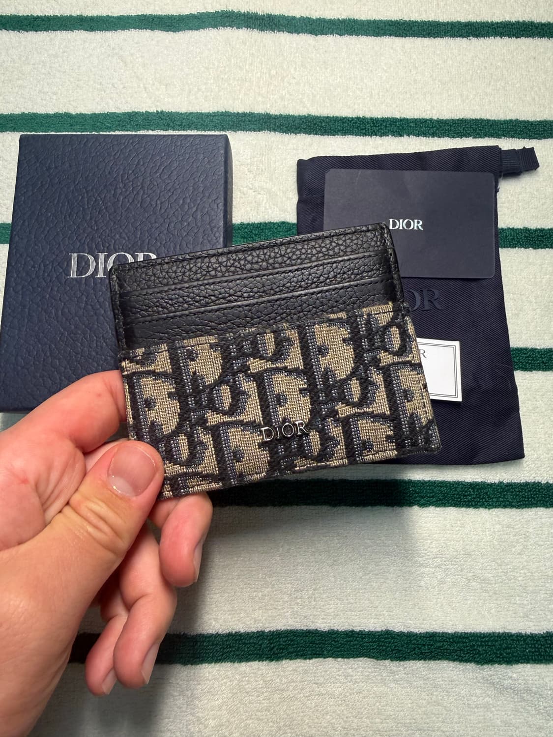 디올 오블리크 카드지갑 상품이미지2