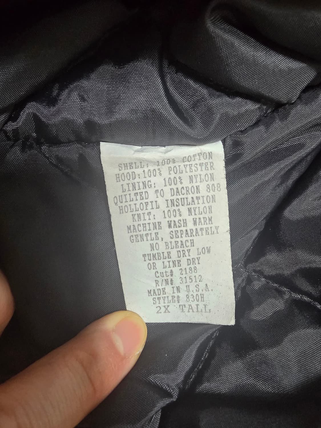 Pella 캔버스 후드 워크자켓 2XL 상품이미지6
