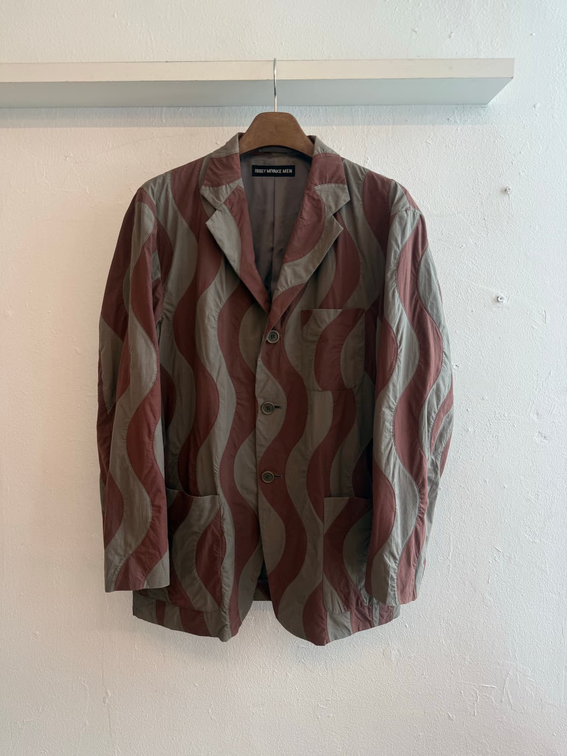 02’ 이세이미야케맨 물결자켓 상품이미지1