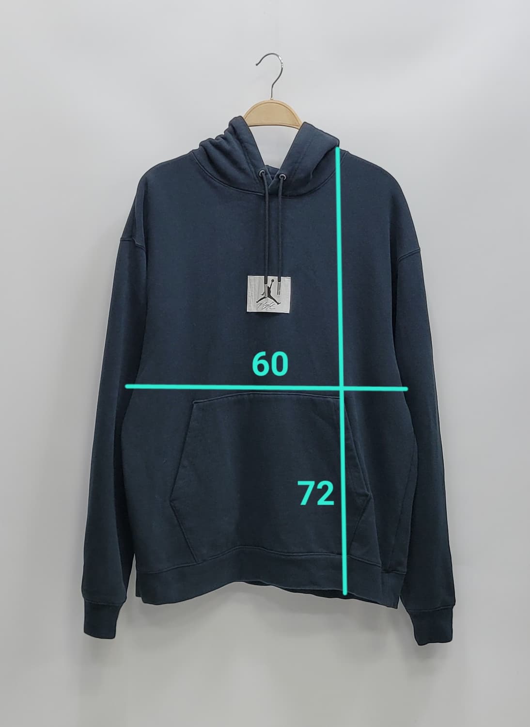 NIKE 21FW 나이키 조던 플리스 풀오버 후드 / 남 105 블랙
 상품이미지9