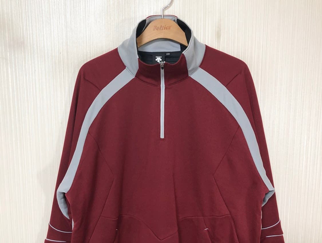 데상트베이스볼 하프집업 동계트레이닝자켓 XO(110) 상품이미지2