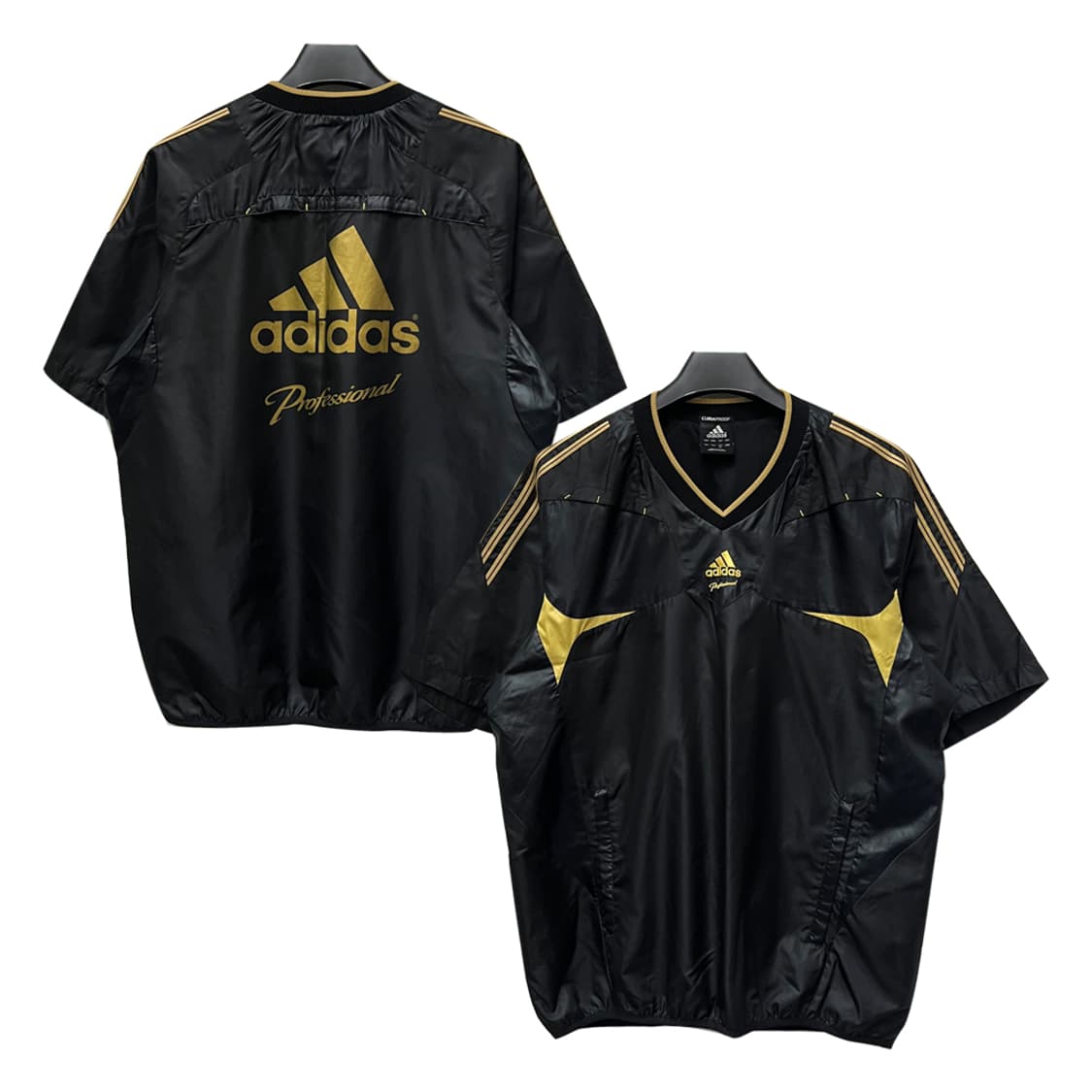 00s 아디다스 재팬 프로페셔널 반팔 바람막이 웜업 2XL 상품이미지1