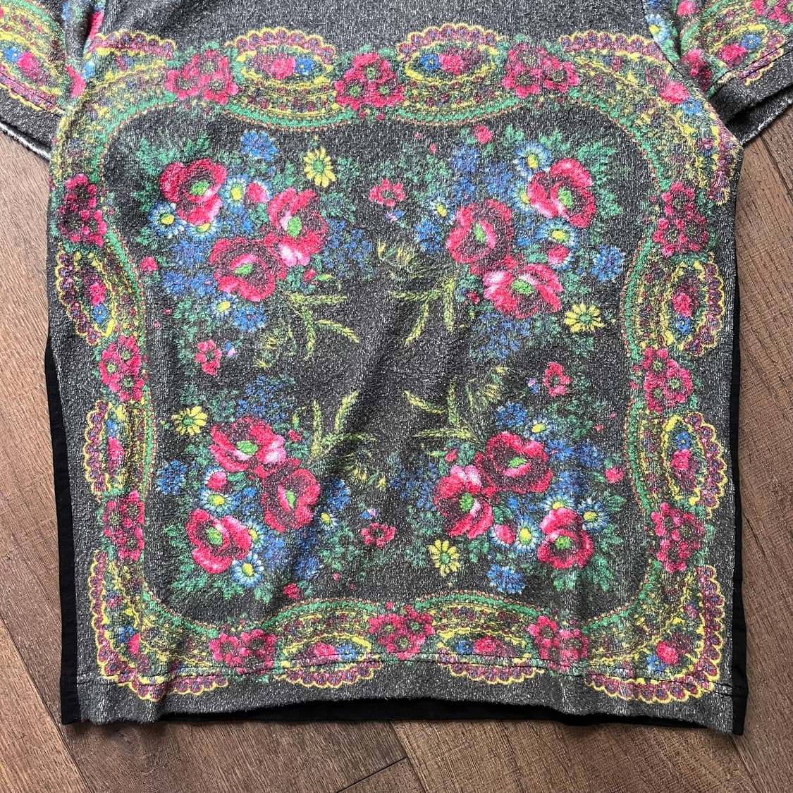 Terry Jacquard Floral Tee  상품이미지4
