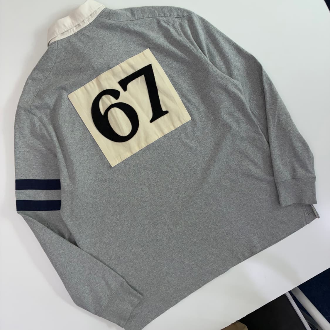 Polo 폴로 랄프로렌 신형 P엠브로이드 자수 아이코닉 럭비티 상품이미지6