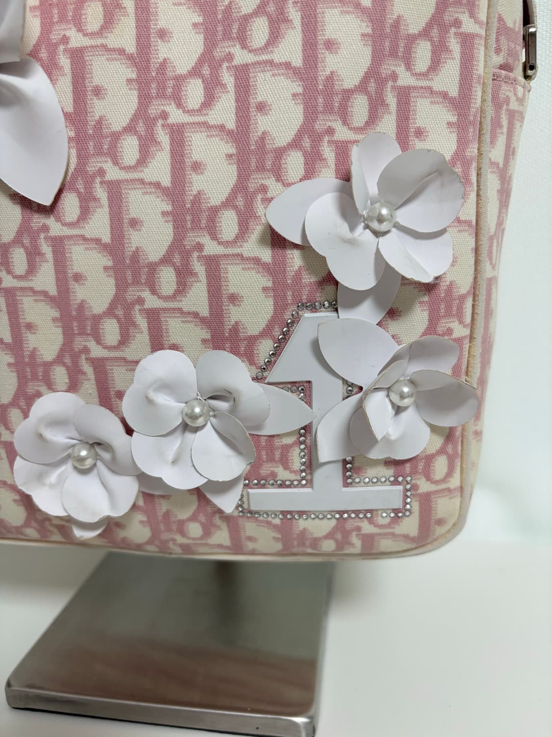 디올 오블리크 걸리 핑크 크로스백 상품이미지3