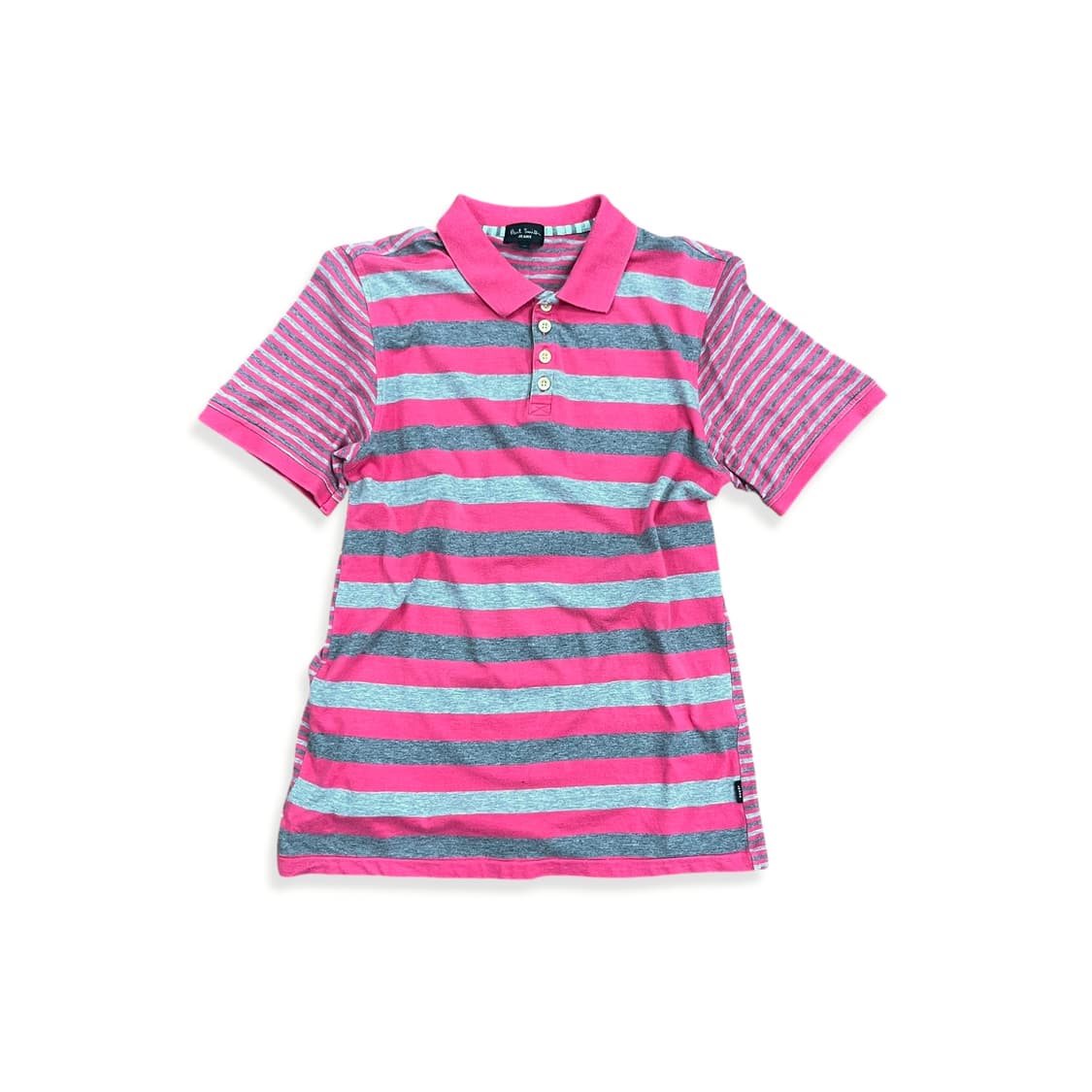 Paul Smith, Pink Stripe Collar Top 상품이미지1