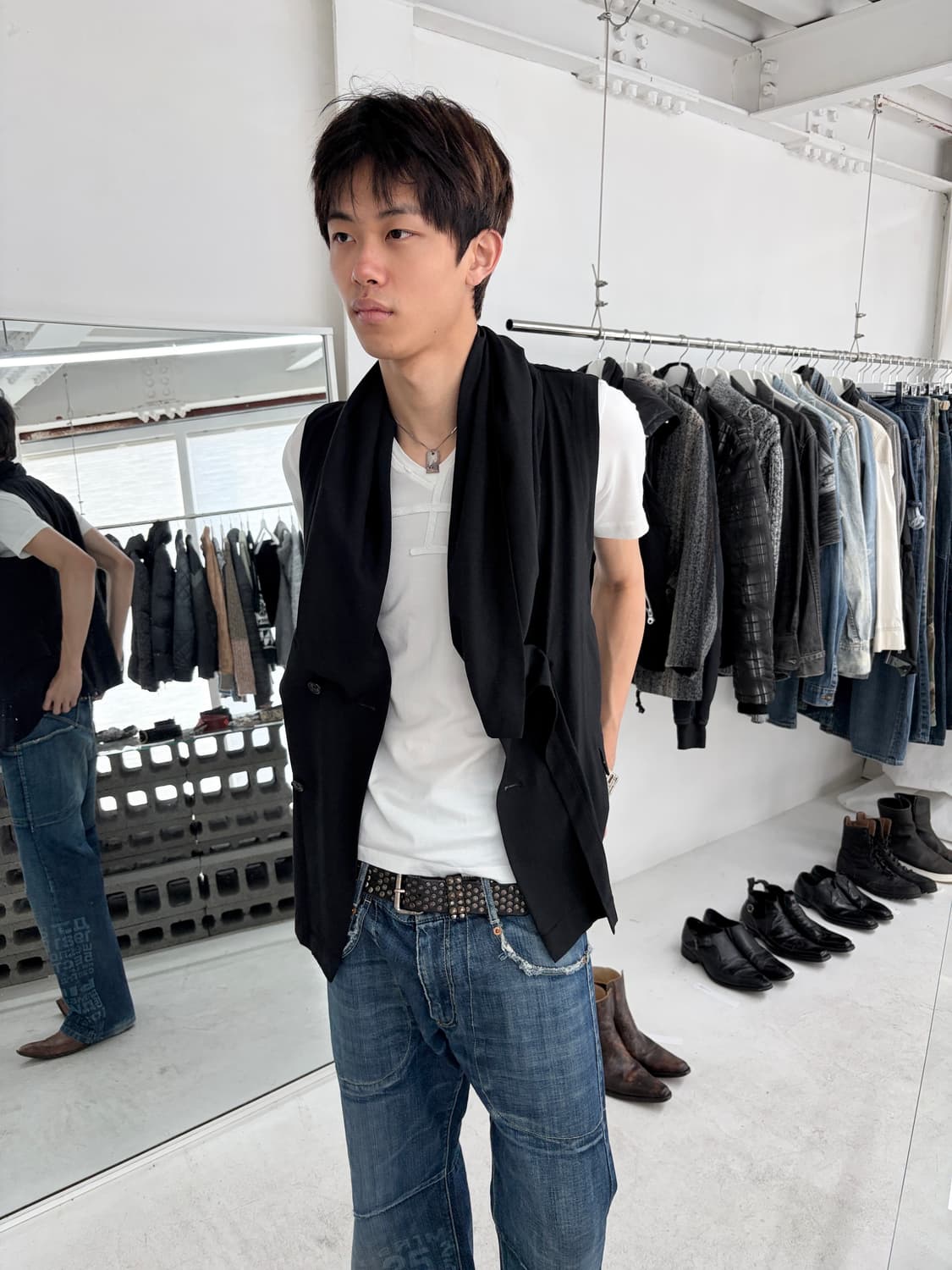 1990’s 꼼데가르송 드레이프 베스트 상품이미지1