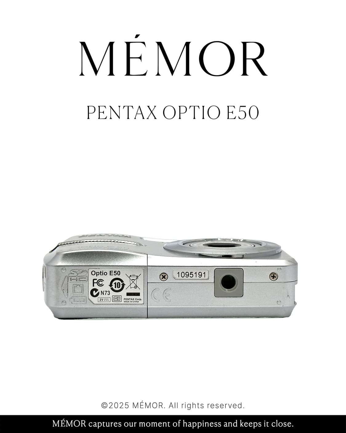 뽀얀느낌🤍PENTAX OPTIO E50 펜탁스 디카 카메라 상품이미지4