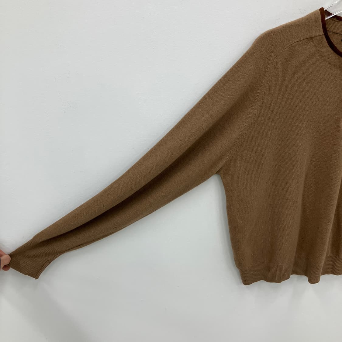 랄프 로렌 헨리넥 램스울 니트 스웨터 100 상품이미지5