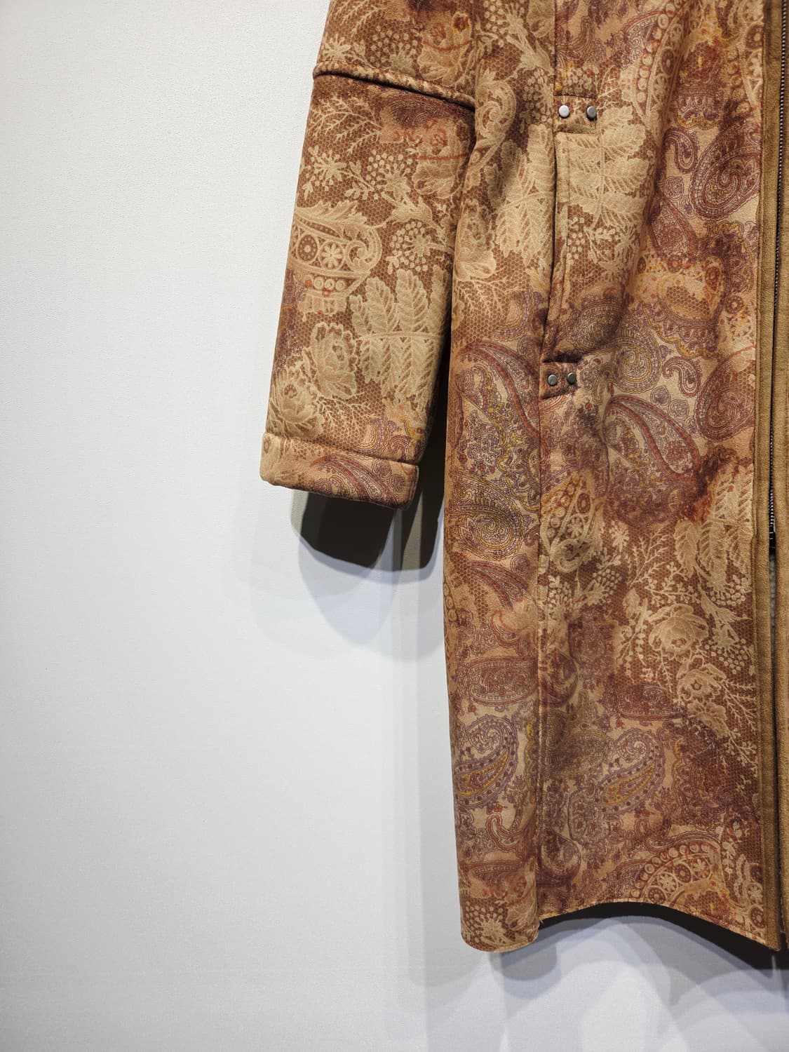 랄프로렌 1967 페이즐리 쉐르파 롱 무스탕 상품이미지4