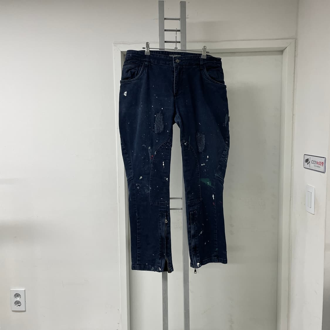 돌체앤가바나 페인팅 데님 팬츠 50 상품이미지5