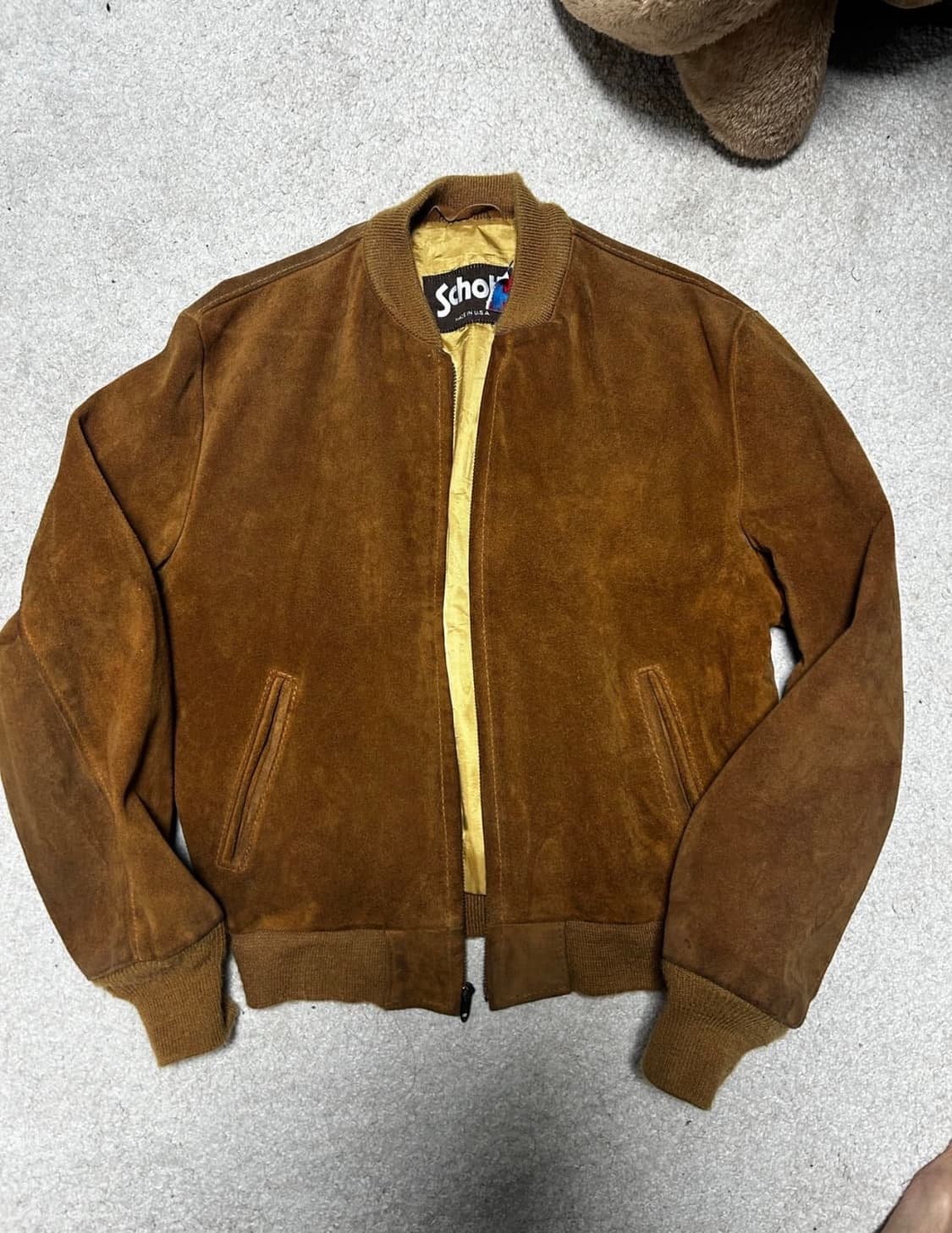  쇼트schott 스웨이드 자켓 40 상품이미지1