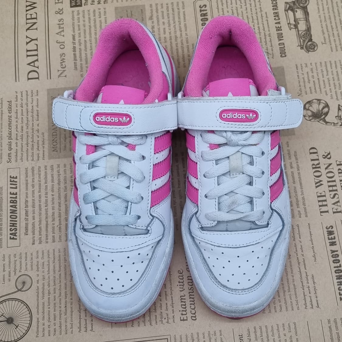 아디다스 포럼 로우 흰핑 운동화225 상품이미지2