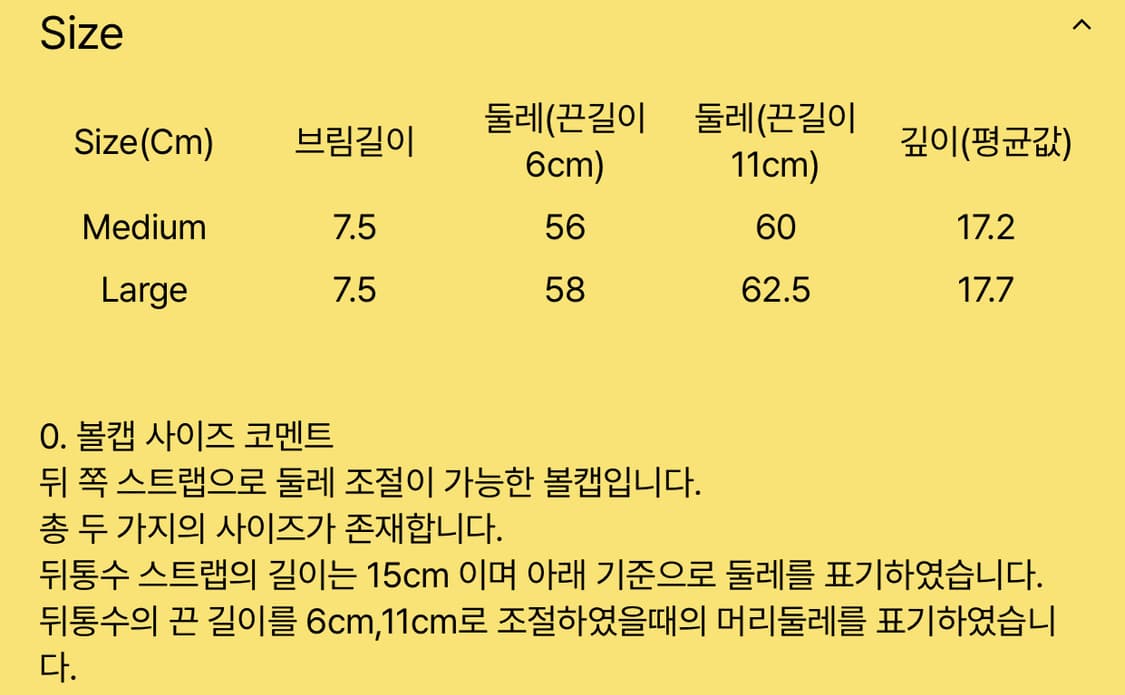 테프스토어즈 김원중 볼캡 L사이즈 (단순개봉) 상품이미지4