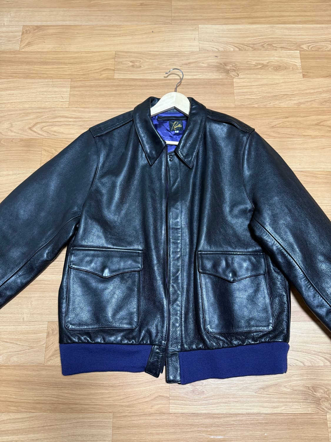 니들스 A-2 카우하이드 가죽자켓 (모델명 PU082) 상품이미지1