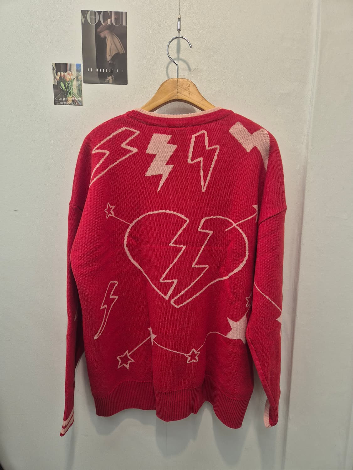 아이아이 EYEYE 빨간색 니트  FREE
 상품이미지3