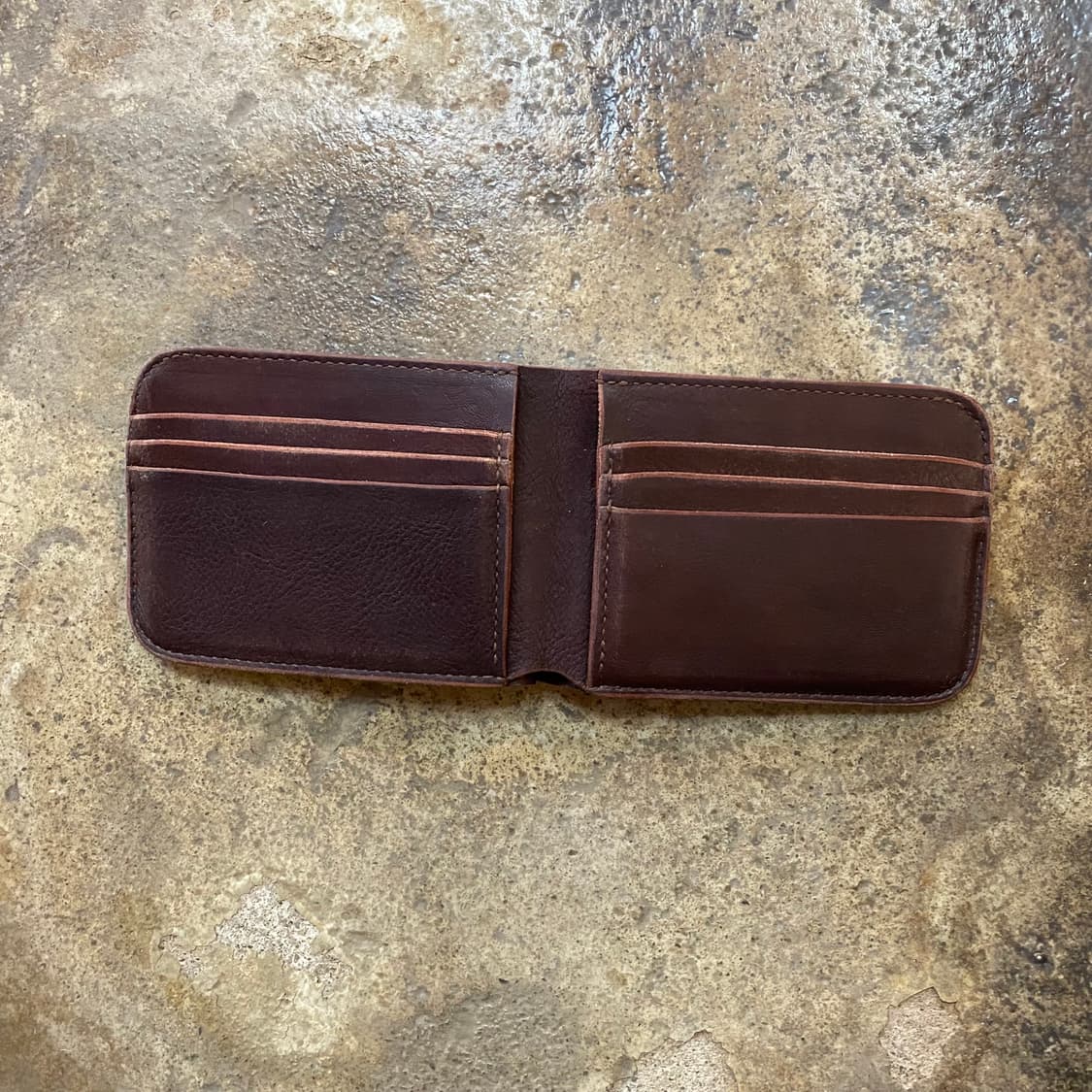 빈티지 브라운 반지갑 상품이미지4