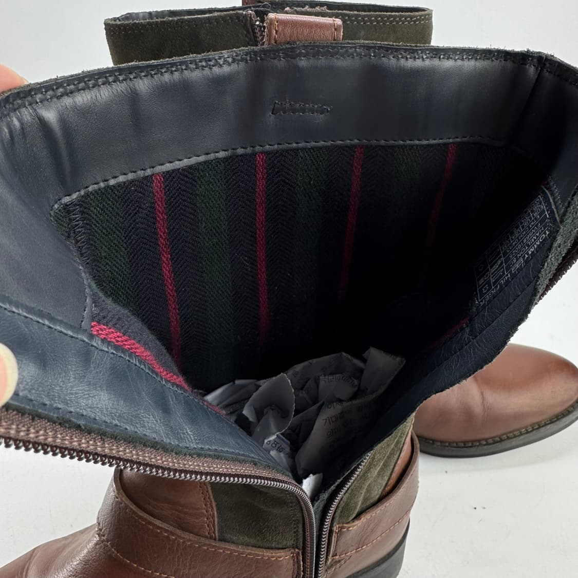 230) 타미힐피거 해밀턴 8C 레더부츠 상품이미지7