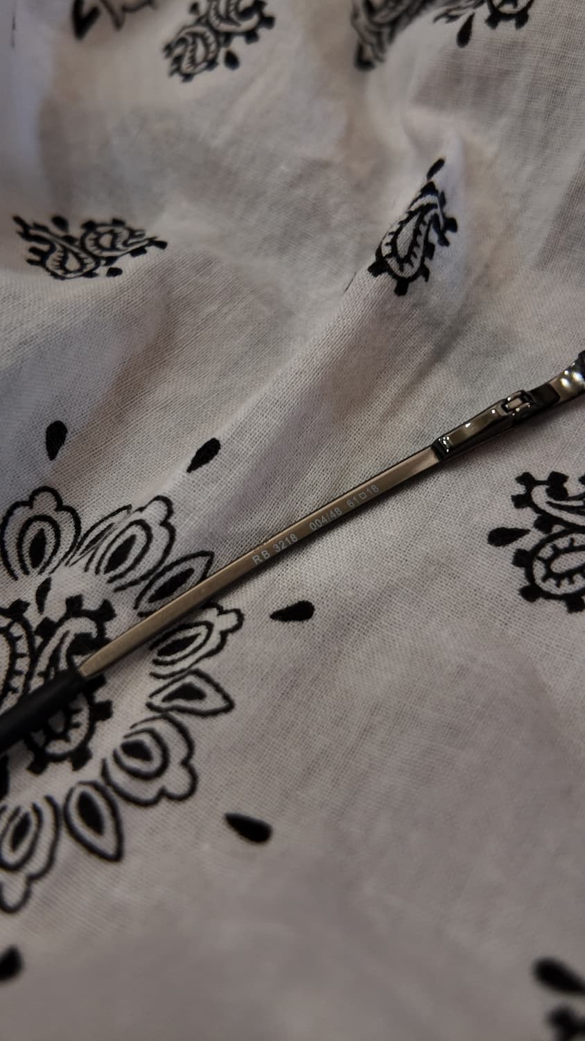 Ray-Ban— Grey Metal Frame italy 00s  상품이미지4